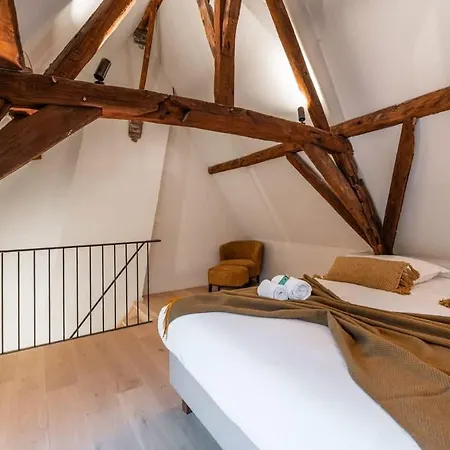 Huswell - City-View Loft With Wooden Beams And Mezzanine Ghent Exterior photo